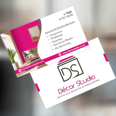 Visiting card printing in oragadam